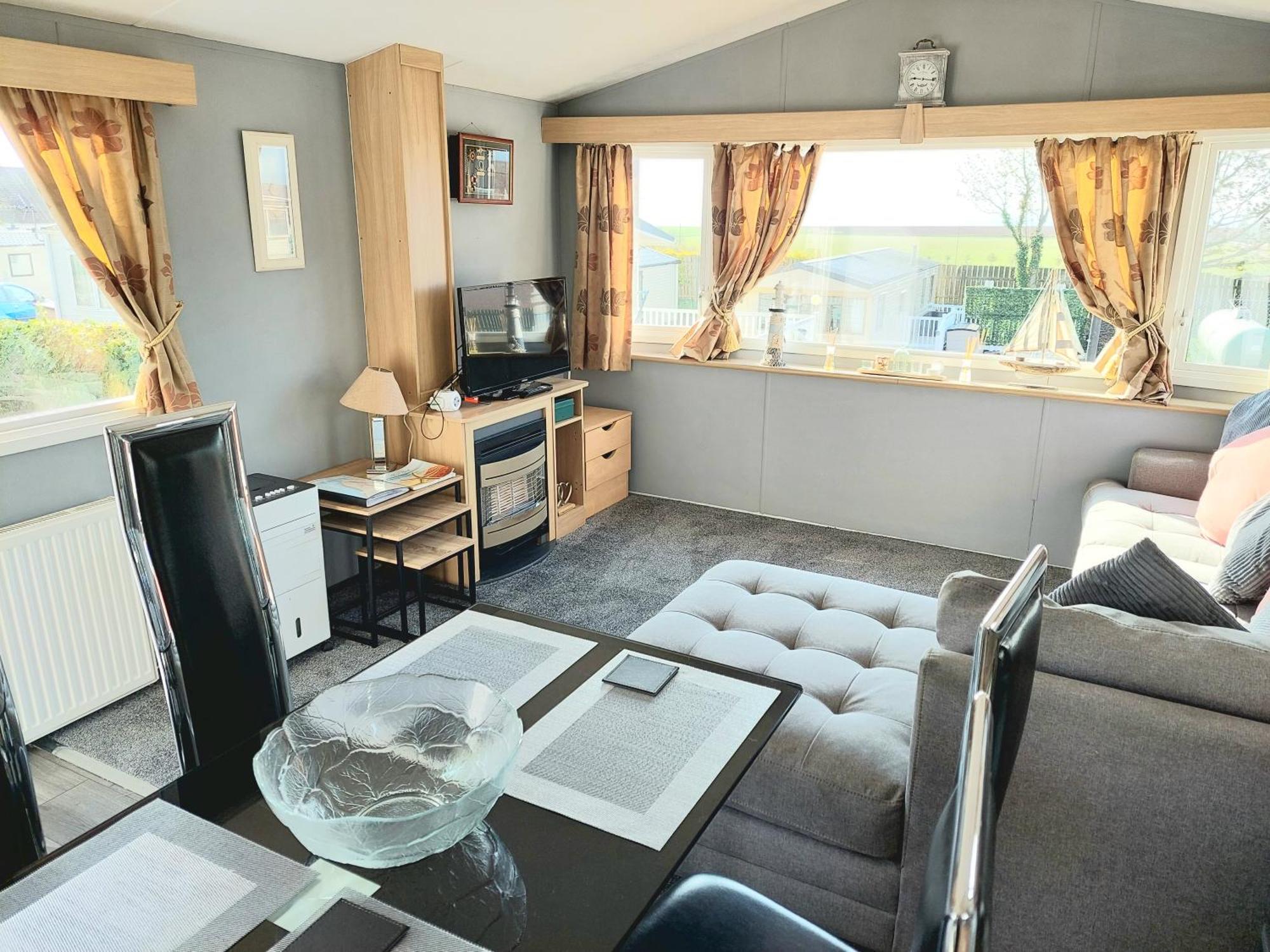 Wright Choice Caravan Rental 5 Lunan View St Cyrus Caravan Park Saint Cyrus Dış mekan fotoğraf